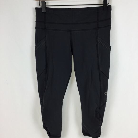 Lululemon Black Capri Pants, size 6